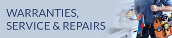 Warranties, SErvice & Repairs